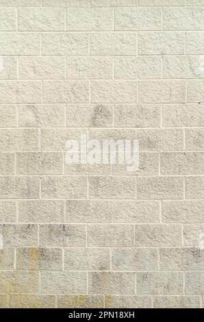wall of waterproof concrete blocks, background Stock Photo