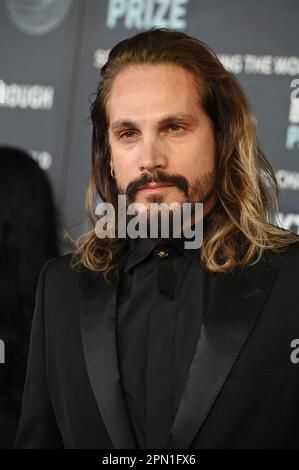 Marco Perego Saldana at the 2023 Breakthrough Prize Ceremony for Science & Mathematics at the Academy Museum. Picture: Paul Smith-Featureflash Stock Photo