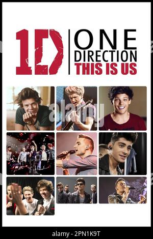 ONE DIRECTION: THIS IS US (2013), directed by MORGAN SPURLOCK. Credit: FULWELL 73/SYCO ENTERTAINMENT/TRISTAR PICTURES/WARRIOR POETS / Album Stock Photo
