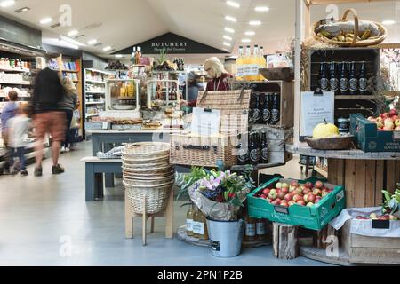 Tebay Services on 20th October 2022 near Orton, Cumbria, in England. Tebay Services is a family ran farm shop situated on the M6 motorway. Credit: SMP Stock Photo