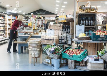 Tebay Services on 20th October 2022 near Orton, Cumbria, in England. Tebay Services is a family ran farm shop situated on the M6 motorway. Credit: SMP Stock Photo