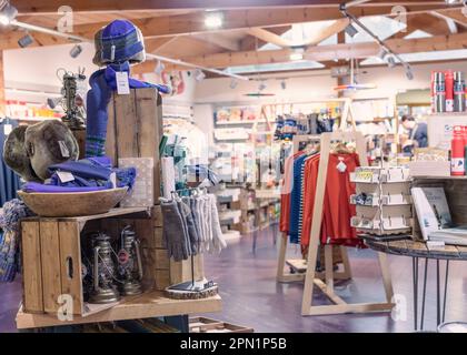 Tebay Services on 20th October 2022 near Orton, Cumbria, in England. Tebay Services is a family ran farm shop situated on the M6 motorway. Credit: SMP Stock Photo