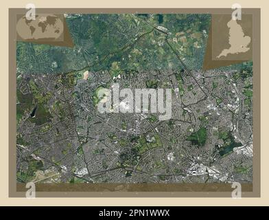 Local Harrow Map London Borough of Harrow, london borough of England - Great Britain ...