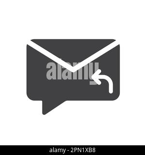 email replay vector icon Stock Vector