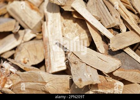Firewood Logs Stacked Up Stock Photo