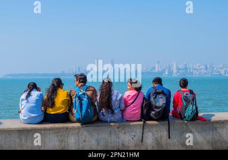 Marine Drive, Mumbai, India Stock Photo