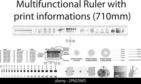 Grayscale Ruler grayscale ruler design to school tool education Stock Vector Image ...