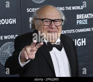 Los Angeles, USA. 15th Apr, 2023. Danny DeVito attends the ninth annual Breakthrough Prize Awards ceremony at the Academy Museum of Motion Pictures in Los Angeles on Saturday, April 15, 2023. Photo by Jim Ruymen/UPI Credit: UPI/Alamy Live News Stock Photo