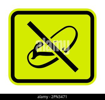 No Slipper On White Background Stock Vector