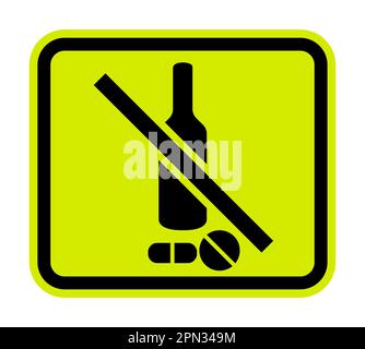 Prohibited Drug Symbol Sign Stock Vector