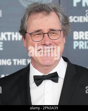 Los Angeles, USA. 15th Apr, 2023. Dr. Pascal Mayer arrives at the 9th Annual Breakthrough Prize Ceremony held at the Academy Museum of Motion Pictures in Los Angeles, CA on Saturday, ?April 15, 2023. (Photo By Sthanlee B. Mirador/Sipa USA) Credit: Sipa USA/Alamy Live News Stock Photo