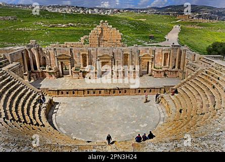 Roman City of Jerash Jordan Stock Photo - Alamy