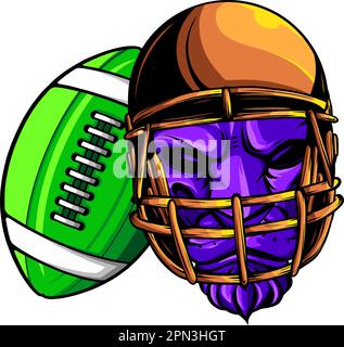 3D realistic American football player, Team Kit template design Buffalo;  Bills Stock Vector Image & Art - Alamy