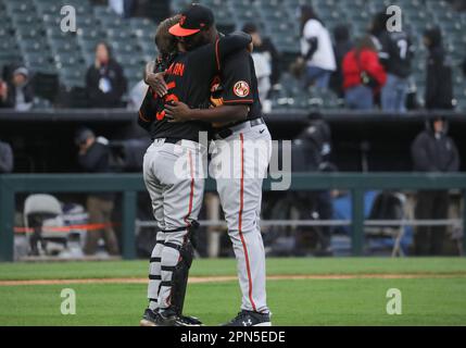 CHICAGO, IL - APRIL 16: Baltimore Orioles catcher Adley Rutschman