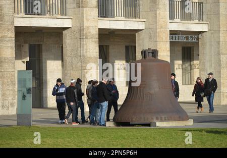 Olympic Bell, Olympic Stadium, Charlottenburg, Berlin, Germany Stock Photo