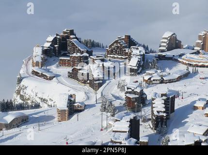 Avoriaz, Haute-Savoie, France Stock Photo