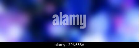 Blurred blue background with bokeh Stock Photo