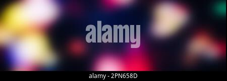 Defocused abstract background with bokeh defocused lights and Stock Photo