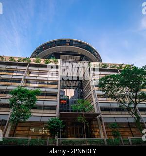 The Supreme Court of Singapore is one of the two tiers of the court system in Singapore. Stock Photo