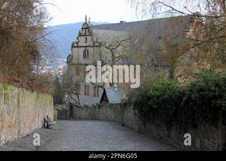 Philipps University Religious Studies Collection, former Landgrave s New Chancellery, Marburg, Germany Stock Photo