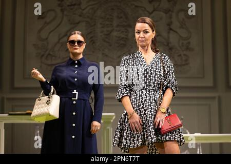 Lucy May Barker As Rebekah Vardy And Laura Dos Santos As Coleen Rooney lucy-may-barker-as-rebekah-vardy-and-laura-dos-santos-as-coleen-rooney