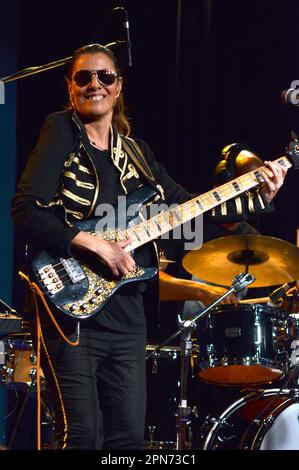 Milan Italy 13/04/23 : Live concert by Ida Nielsen at the Blue Note Stock Photo