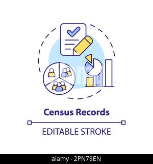 Hereditary chronic diseases blue gradient onboarding mobile app screen Stock Vector