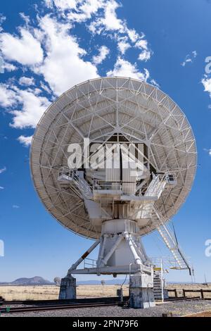 Karl G. Jansky  Very Large Array (VLA) radio telescopes in New Mexico Stock Photo