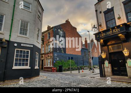 Scale lane Hull old town Stock Photo