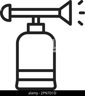Air Horn icon vector image. Suitable for mobile apps, web apps and print media. Stock Vector