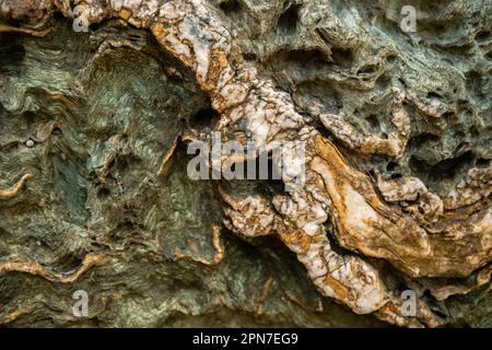 Beautiful stone texture close-up. Natural patterns on stone.  Stock Photo