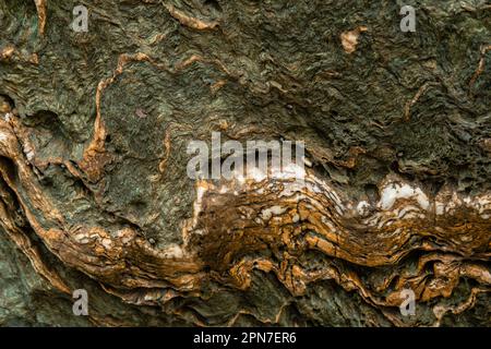 Beautiful stone texture close-up. Natural patterns on stone.  Stock Photo