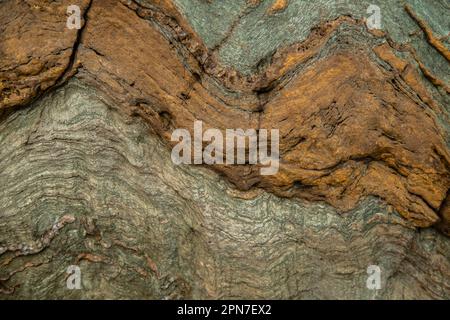 Beautiful stone texture close-up. Natural patterns on stone.  Stock Photo