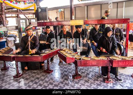 Pesta Kaamatan harvest festival 2022 at KDCA  Penampang Sabah Borneo Malaysia Stock Photo