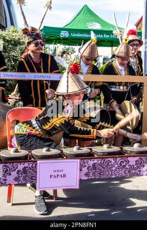 Pesta Kaamatan harvest festival 2022 at KDCA  Penampang Sabah Borneo Malaysia Stock Photo