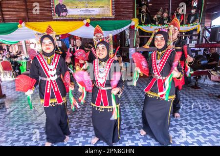 Pesta Kaamatan harvest festival 2022 at KDCA  Penampang Sabah Borneo Malaysia Stock Photo