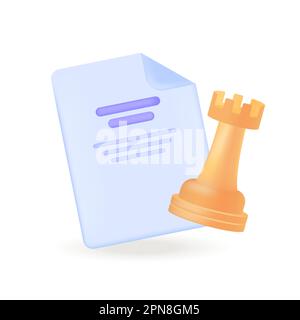 Illustration Abstract Chess Rook Pieces Stock Vector by ©AlexanderZam  209389496