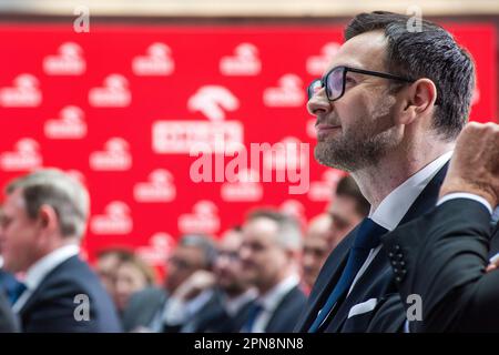 Daniel Obajtek, the President and CEO of the Polish Oil Company ORLEN ...