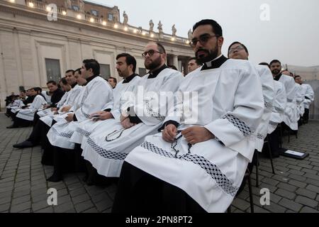 Vatican City, Jan. 05, 2023: Funeral mass of Pope Emeritus Benedict XVI ...