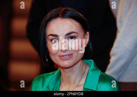 Mimi Fiedler bei der Aufzeichnung der WDR-Talkshow 'Kölner Treff' im WDR Studio BS 2. Köln, 10.02.2023 Stock Photo