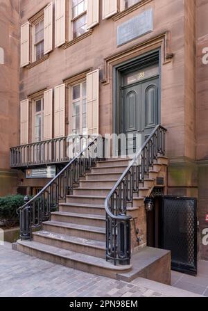 Theodore Roosevelt Birthplace National Historic Site, Ladies' Mile District, New York City Stock Photo
