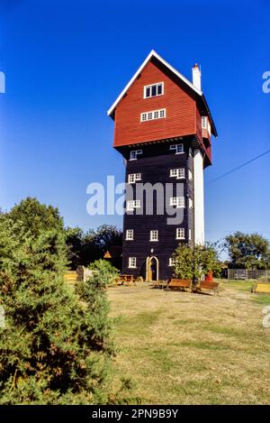 The House in the clouds at Thorpeness Suffolk Stock Photo