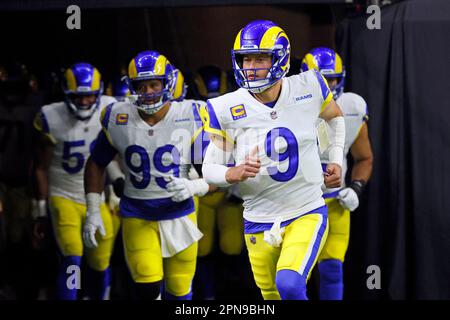 Los Angeles Rams cornerback Jalen Ramsey (5) runs before an NFL football  game against the San Francisco 49ers, Sunday, Oct. 30, 2022, in Inglewood,  Calif. (AP Photo/Kyusung Gong Stock Photo - Alamy