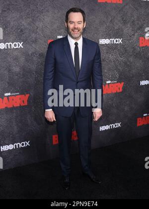 April 16, 2023, Hollywood, California, USA: BILL HADER Attends HBO's ''Barry'' Season 4 Premiere. (Credit Image: © Billy Bennight/ZUMA Press Wire) EDITORIAL USAGE ONLY! Not for Commercial USAGE! Stock Photo