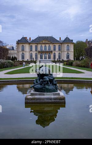 Hôtel Biron, known initially as the Hôtel Peyrenc-de-Moras and later as the Hôtel du Maine, ,Rodin Museum, Paris, France Stock Photo