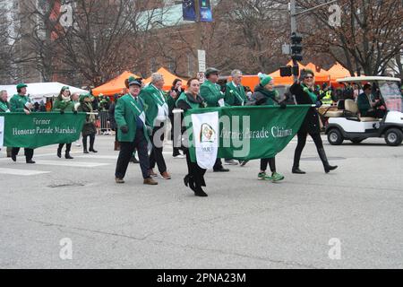 St. Patrick's Day Parade 2023 in St. Louis, Missouri, USA Stock Photo