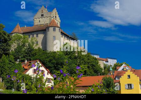 Meersburg, Castle, Lake Constance, Bodensee, Baden-Wuerttemberg, Germany Stock Photo