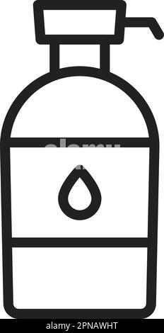 Cream Bottle icon vector image. Suitable for mobile apps, web apps and print media. Stock Vector