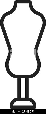 Dummy icon vector image. Suitable for mobile apps, web apps and print media. Stock Vector