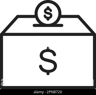 Funding icon vector image. Suitable for mobile apps, web apps and print media. Stock Vector